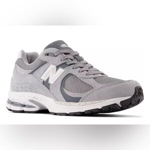 New Balance Men's Gray and White Sneakers